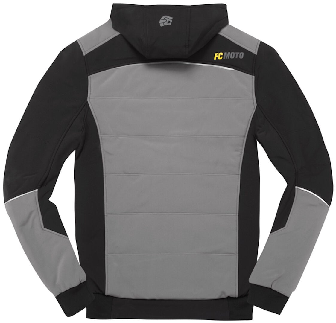 FC-Moto FCM-PSSJ Giacca Softshell grigio/nero XL Figura 2