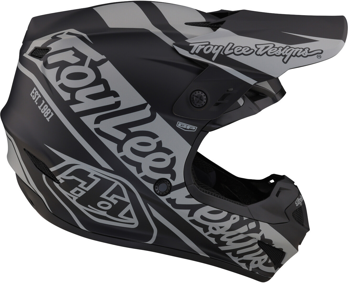 Troy Lee Designs GP Slice Cască de motocross Negru/gri L (58/59) Figura 5