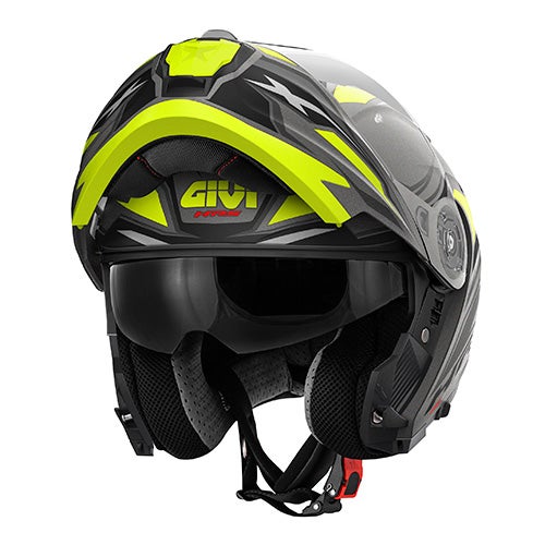GIVI X.27 Sector Casque rabattable Titan mat/noir/jaune XXL Figure 1