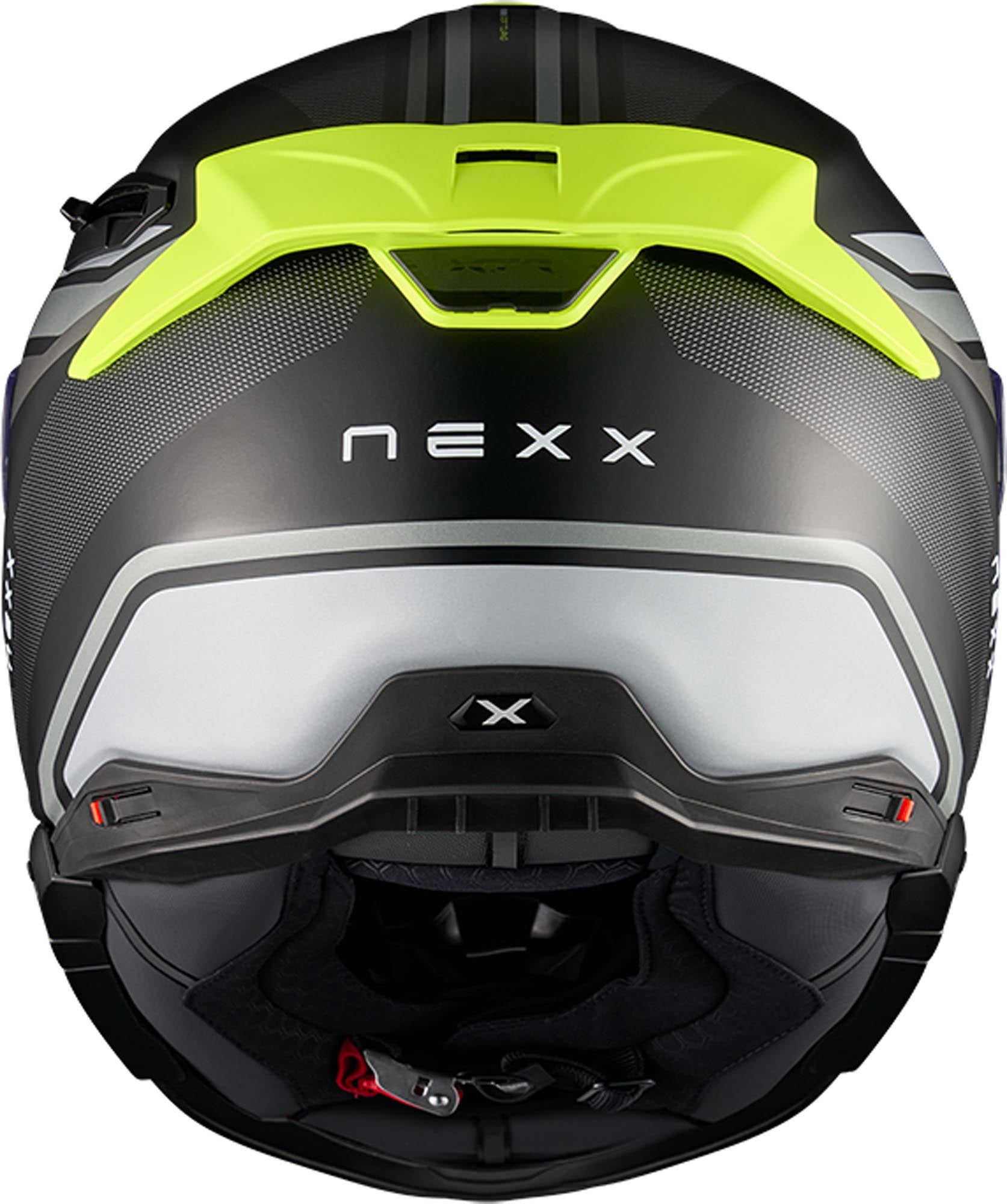 Nexx X.TR Quanta Hjelm sort/neon/gul M (57/58) Figur 3
