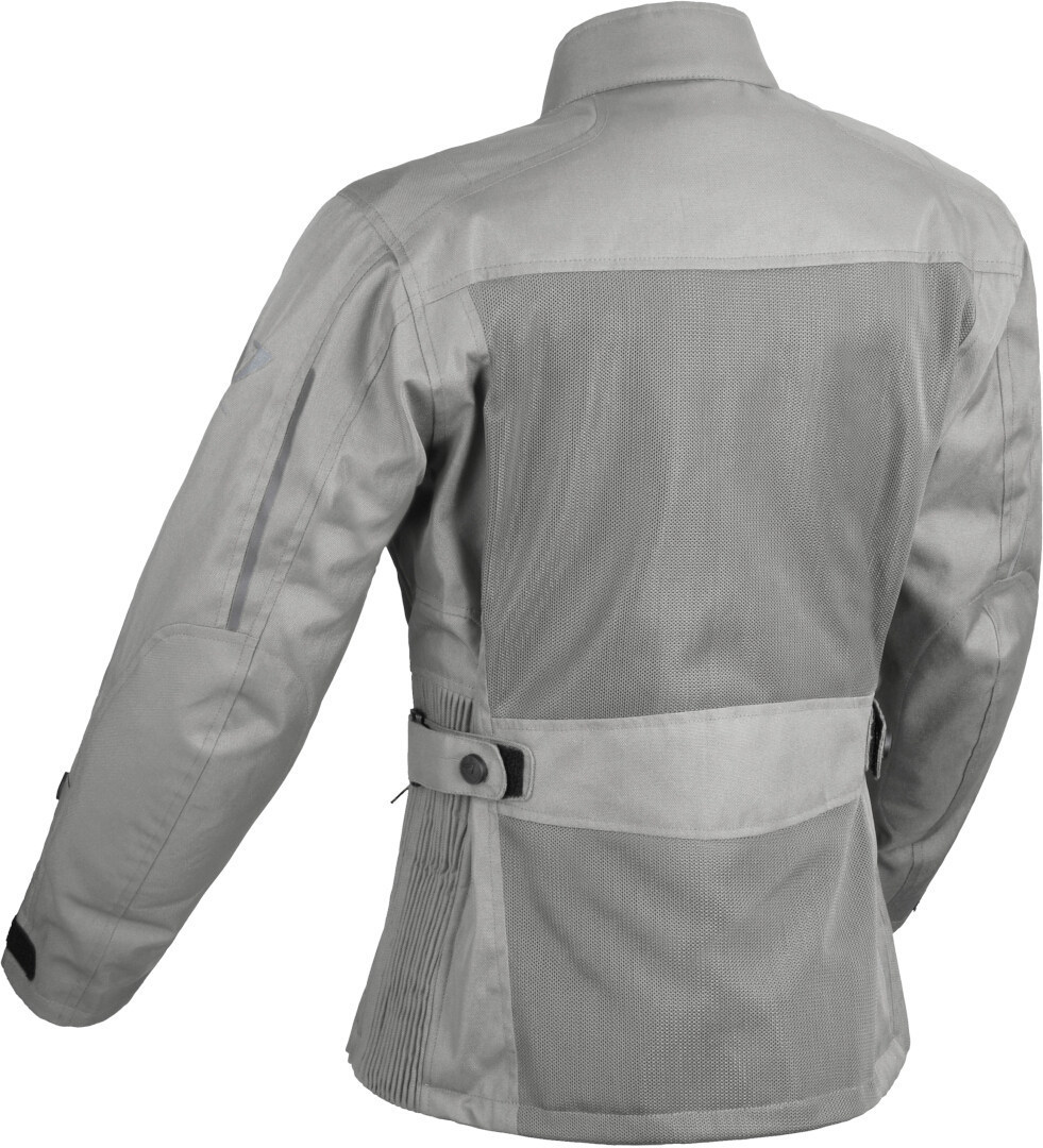 DIFI Joni Aerotex Damen Motorrad Textiljacke hellgrau XXL Abbildung 2