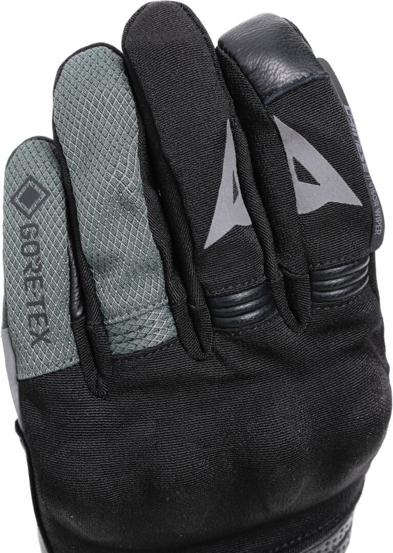 Dainese Teyde Gore-Tex Gants de moto imperméables noir/vert S Figure 3