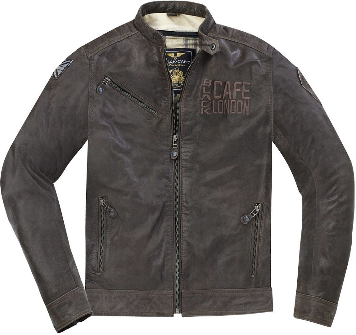 Black-Cafe London Sydney Veste en cuir de moto 60 Figure 1