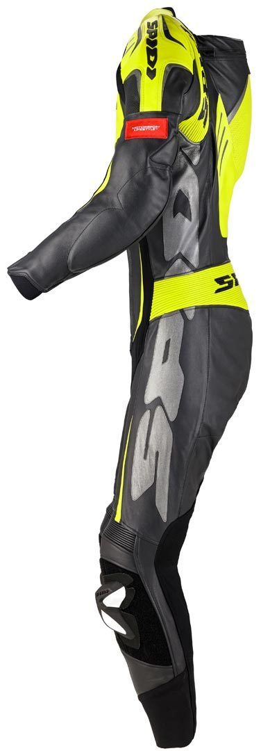 Spidi Track Wind Pro Ét stykke motorcykel læder dragt sort/giftig grøn 52 Figur 2