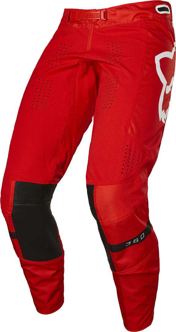 Fox 360 Merz Motorcross broek rood/wit 36 Figuur 1