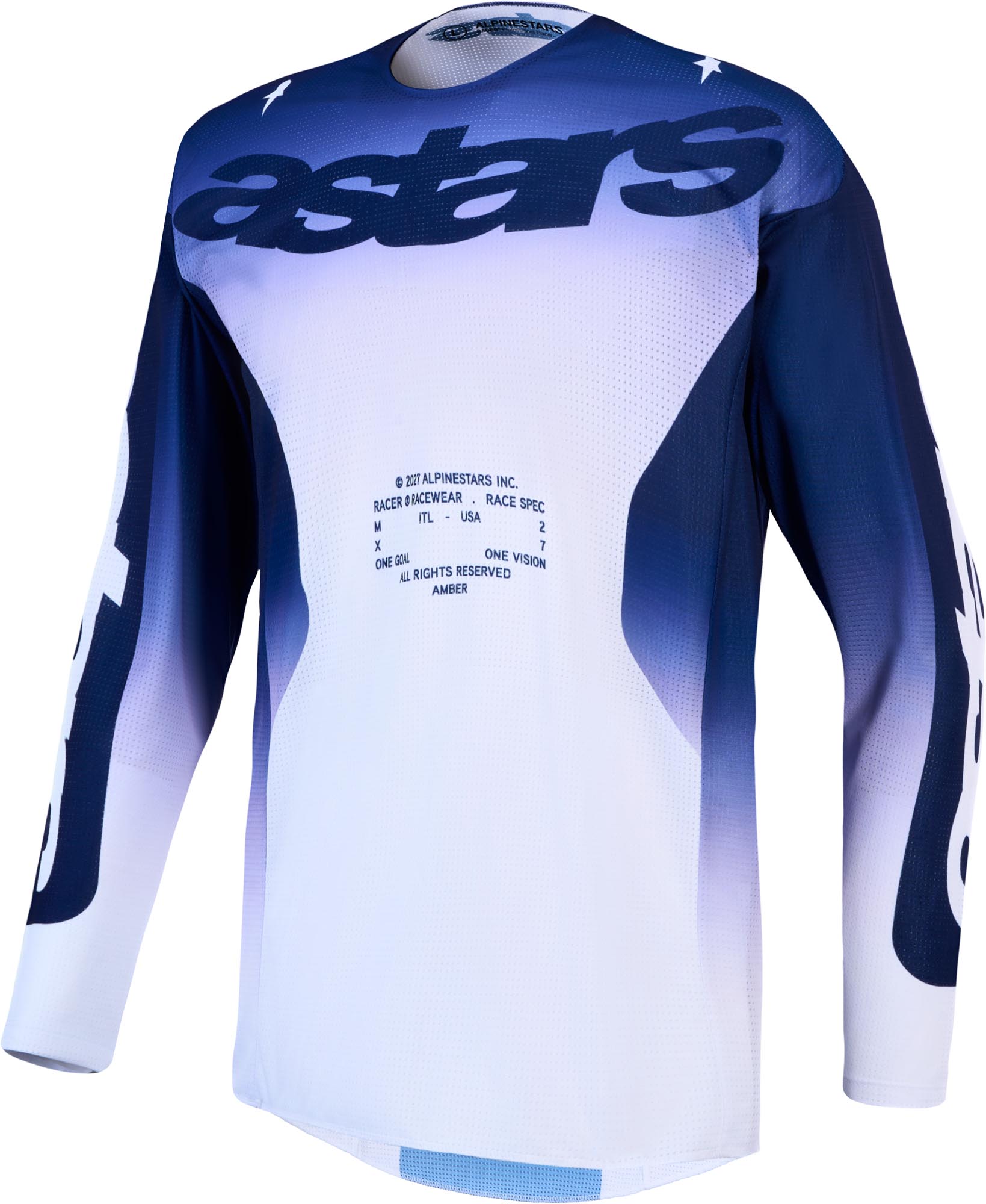 Alpinestars Racer Air Amber Motocrosstrøje M Figur 1