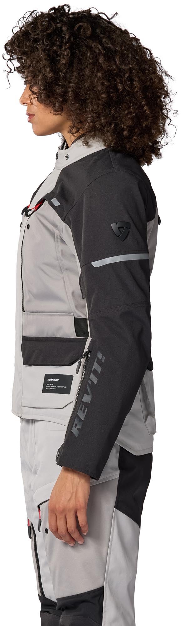 Revit Outback 5 H2O waterproof Ladies Motorcycle Textile Jacket silver/black 46 Figure 5