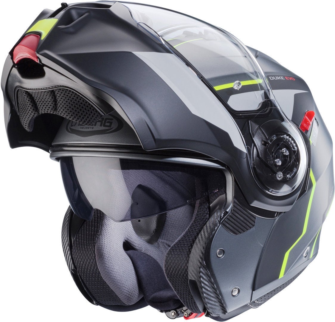 Caberg Duke Evo Move Casco grigio/giallo XL (61/62) Figura 4