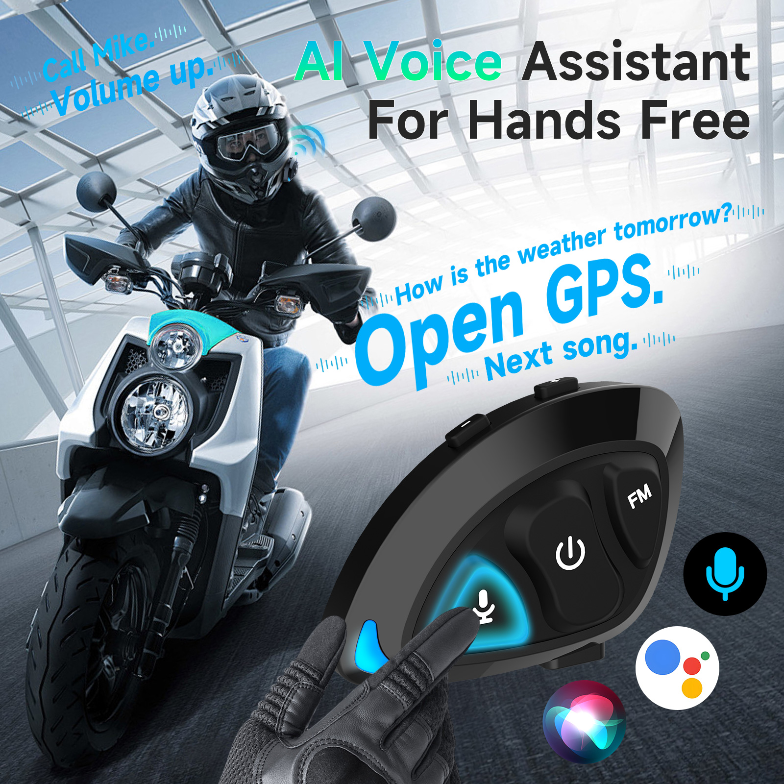 MOMAN RSS FC-Moto Edition Căști Bluetooth Figura 7