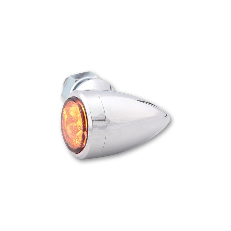 HIGHSIDER Smart Sixteen-Bullet LED-indikator Kropp Krom / lins rökt (par), fram och bak Figur 5