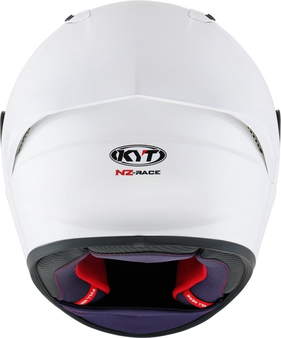 KYT NZ Race Plain Casque Blanc S (55/56) Figure 6