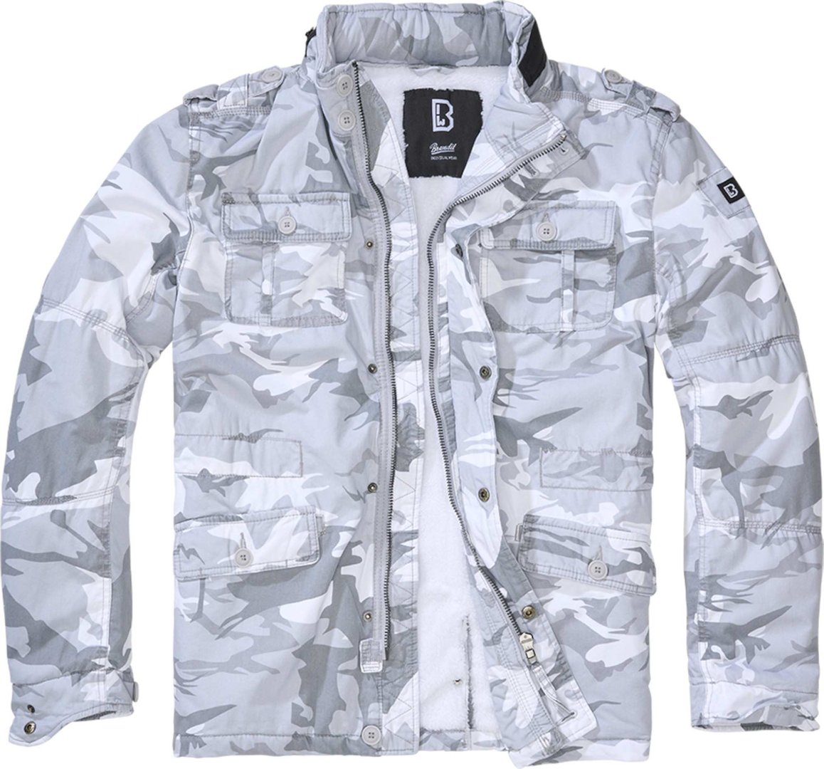 Brandit Britannia Winter Jacket grey/white M Figure 1