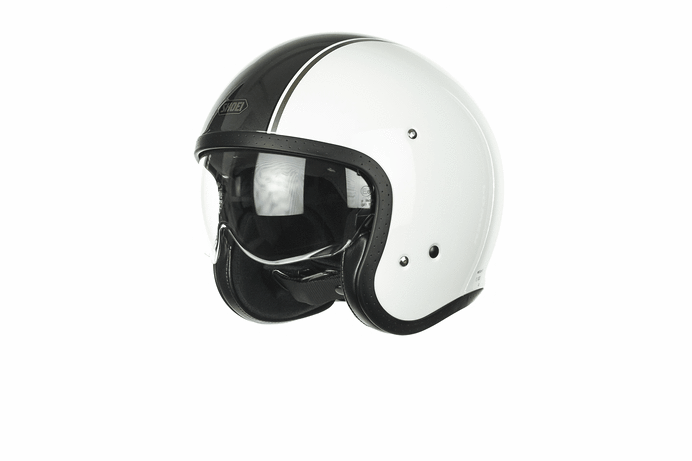 Shoei J.O Carburettor Cască cu reacție Alb/Negru XL (61/62) Figura 4