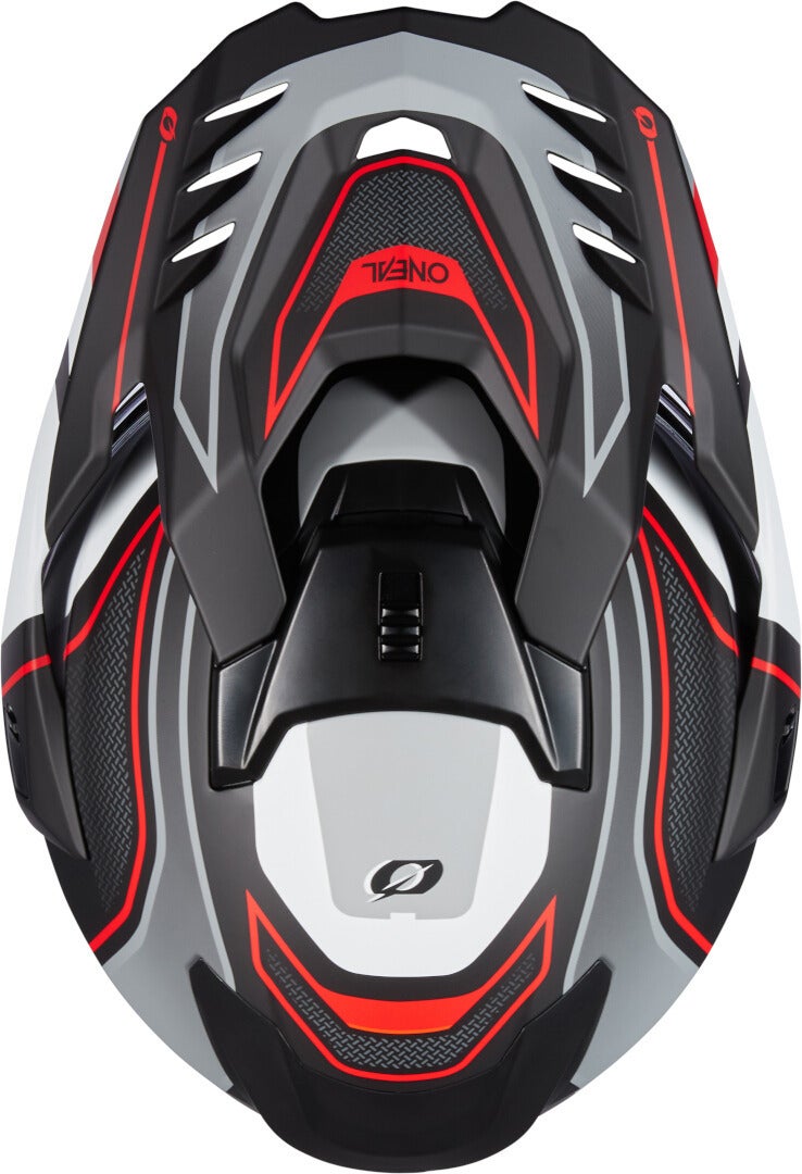 Oneal DSeries Square Casque de motocross Noir mat/rouge S (55/56) Figure 3