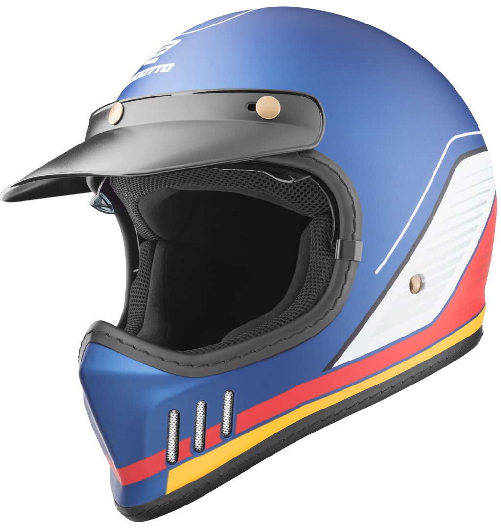 Bogotto FF980 EX-R Helm blau/rot/weiß XL Abbildung 3