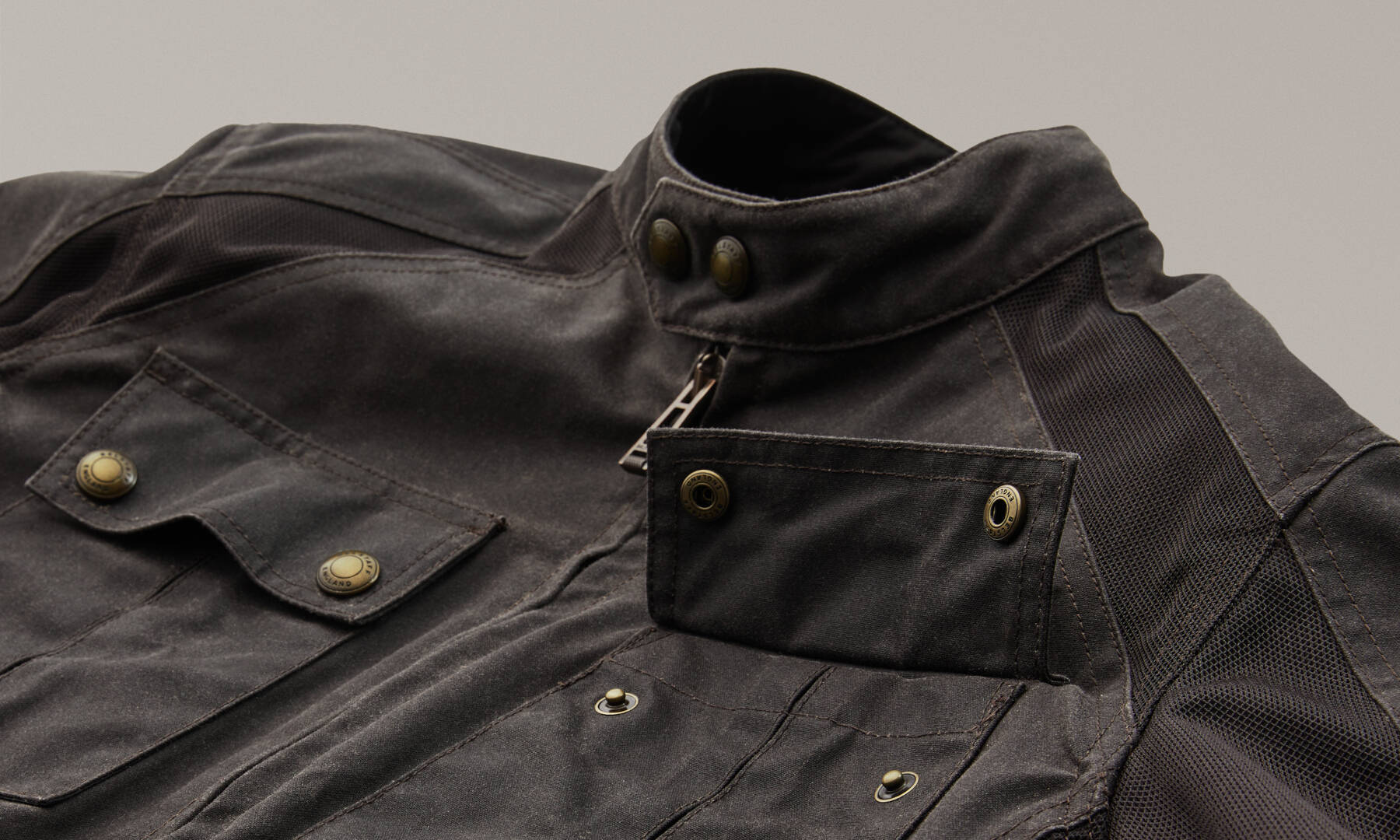 Belstaff Temple Motorcycle Wax Jacket mahogany 3XL Figure 5