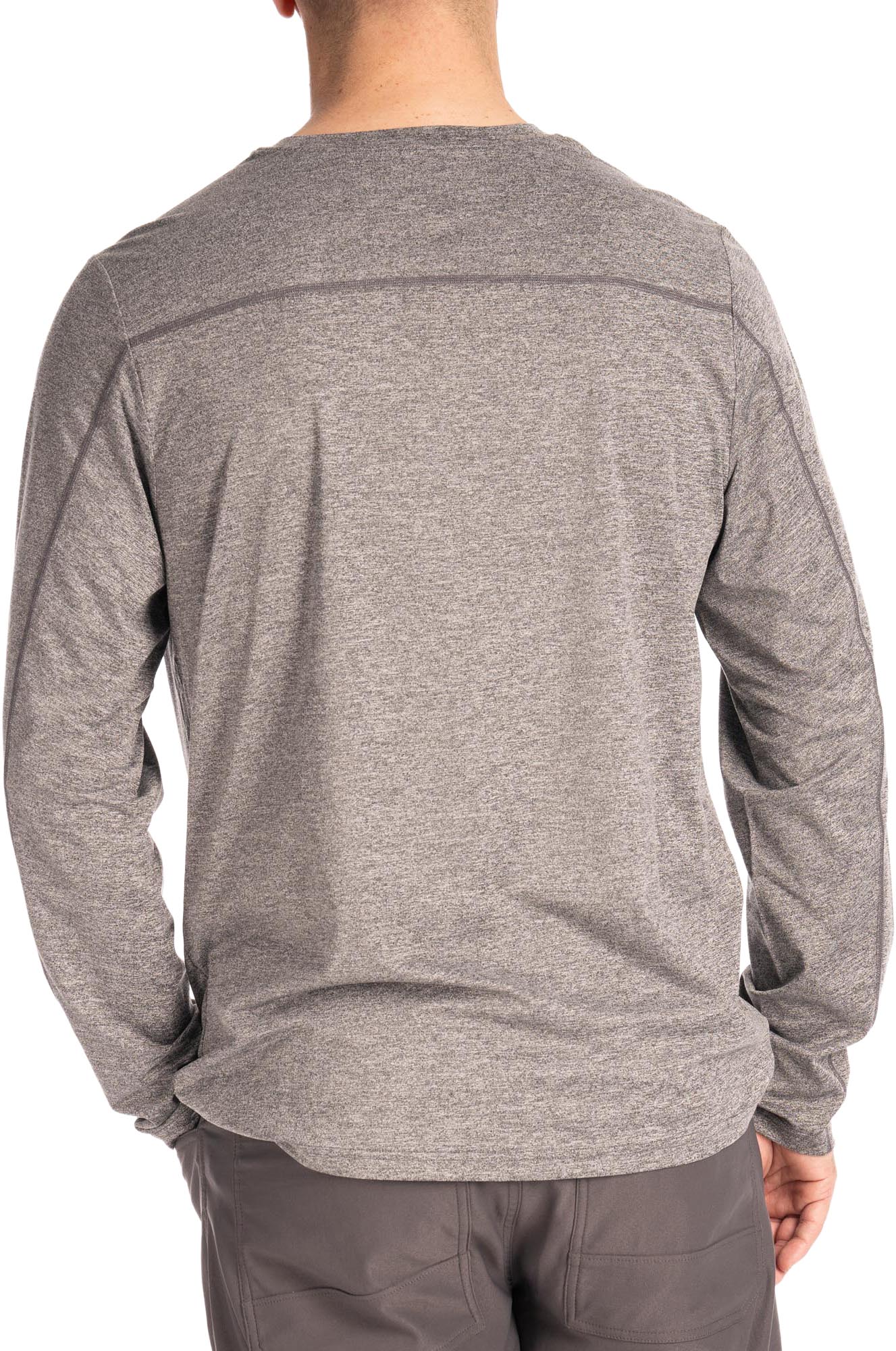 Klim Static Peak Langarmshirt grau 2XL Abbildung 2