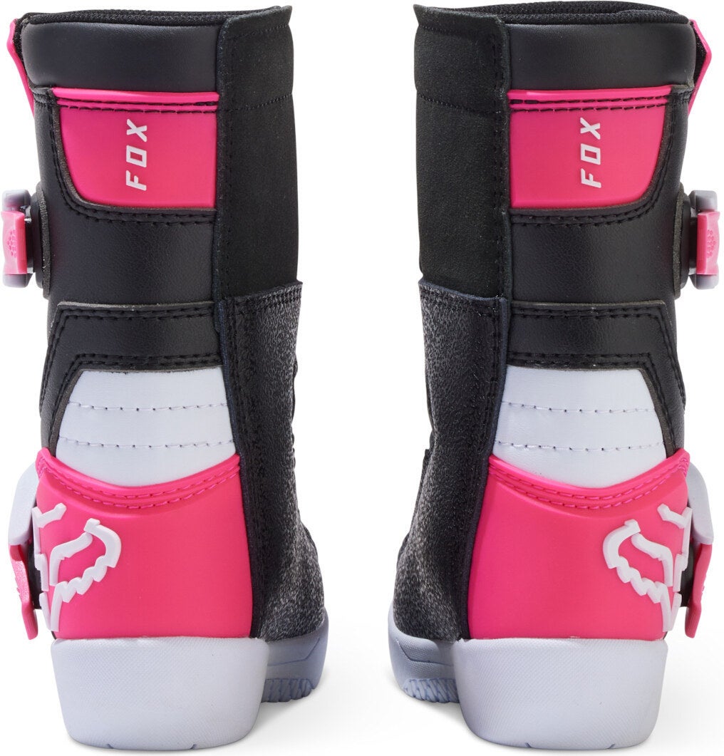FOX Comp Unge Motocross Støvler sort/pink 12 Figur 4