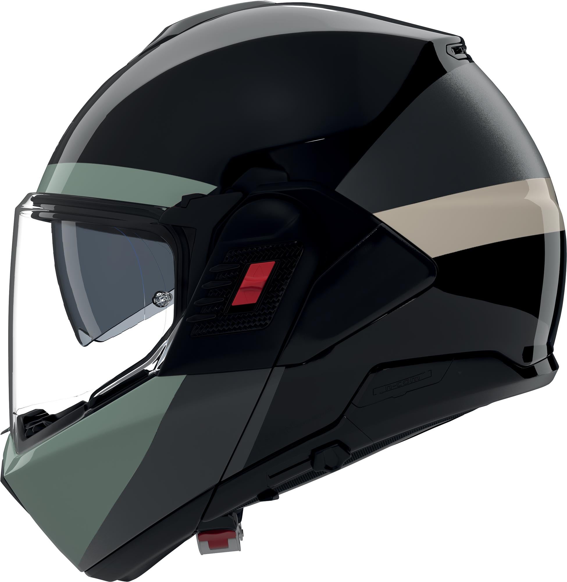 Nolan N120-1 Blocco Casco negro/gris/verde XL (62) Figura 4