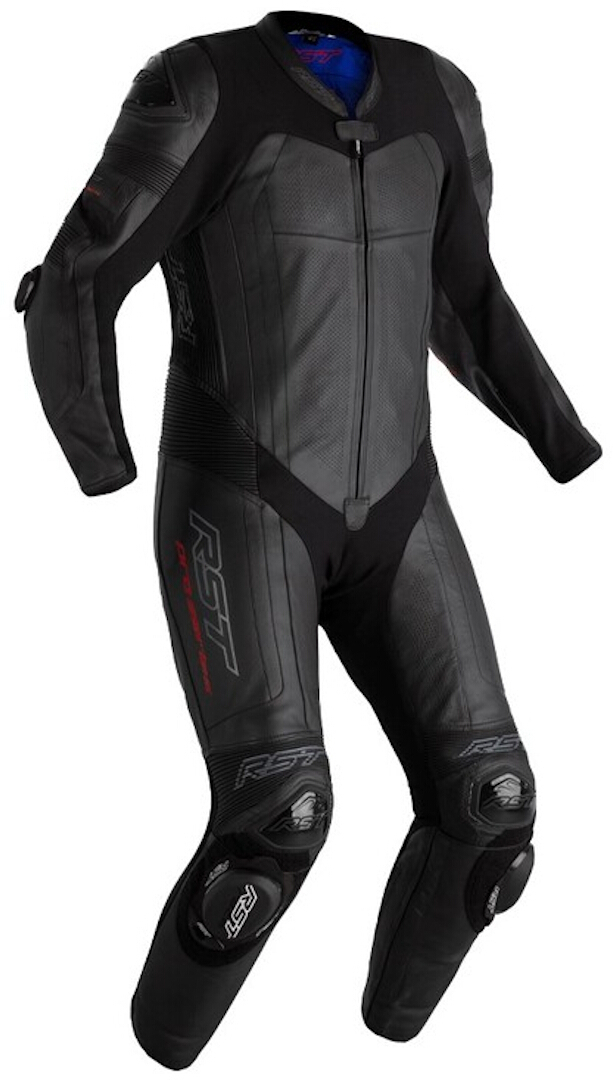 RST Pro Series Evo Costum de piele de motocicletă cu airbag într-o singură piesă negru XL Figura 1
