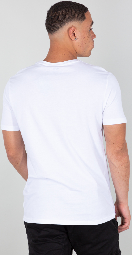 Alpha Industries Basic Embroidery Camiseta Blanco XL Figura 2