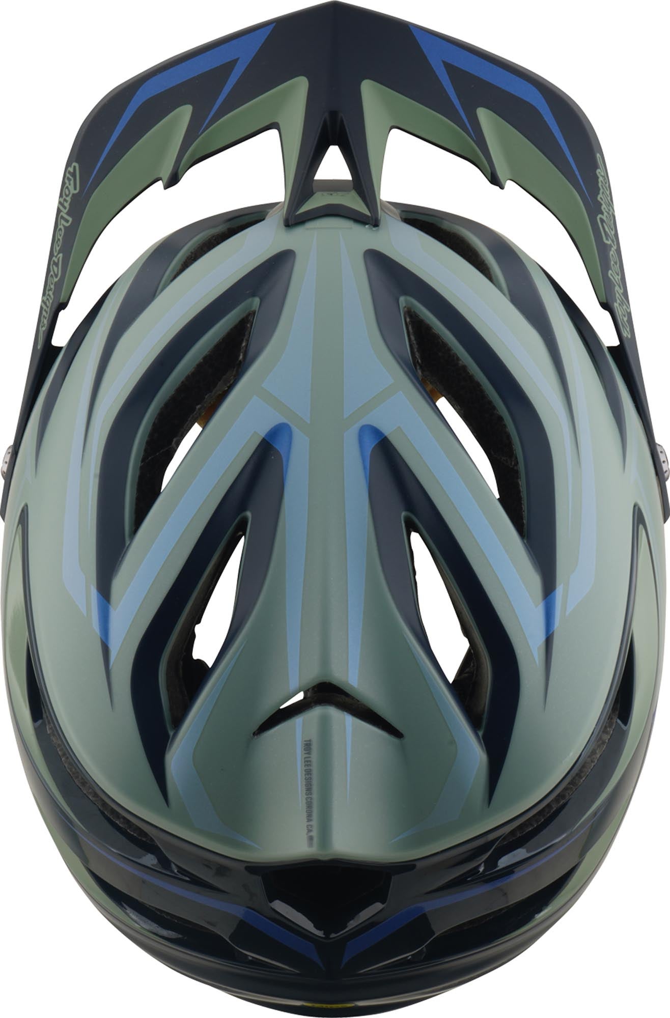 Troy Lee Designs A3 MIPS Pin Bicycle Helmet green XS-S (53/56) Figure 8