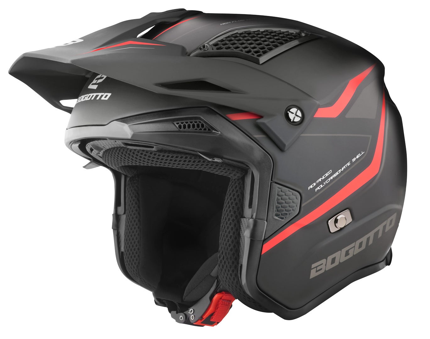 Bogotto Radic WN-ST Casco rosso/nero 2XL Figura 15