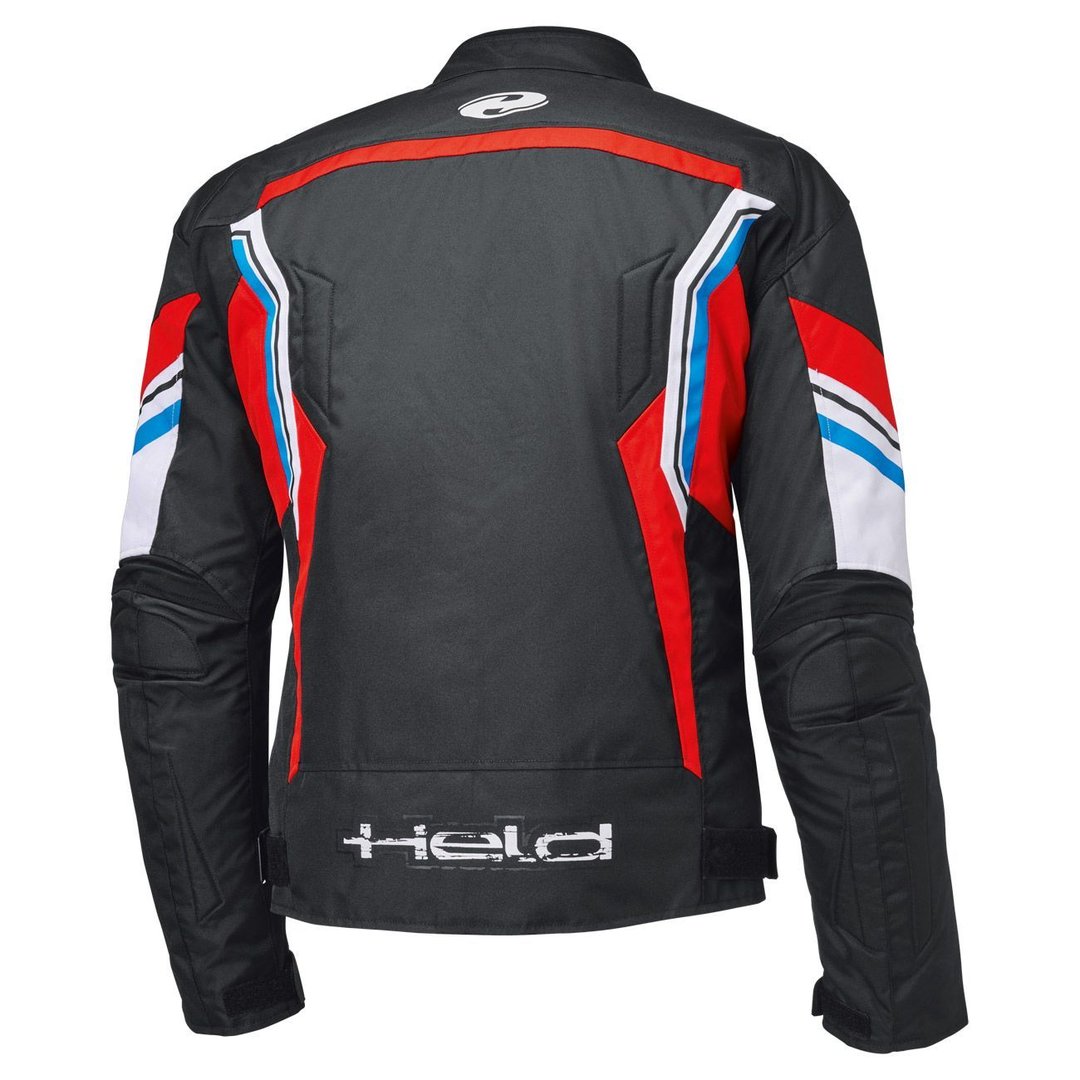 Held Baxley Top waterproof Motorcycle Textile Jacket black/red/blue M Figure 2