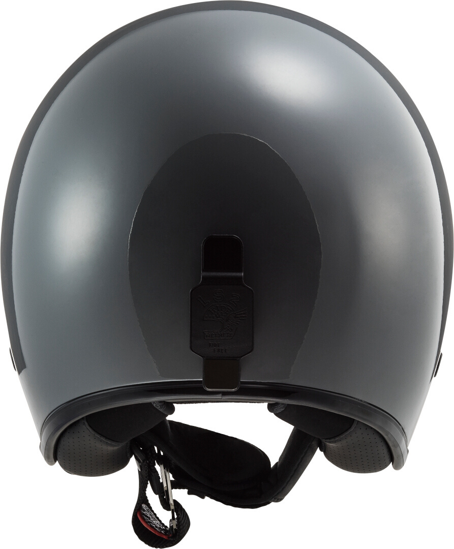 LS2 OF601 Bob Solid Jet Helmet grey L (59/60) Figure 3