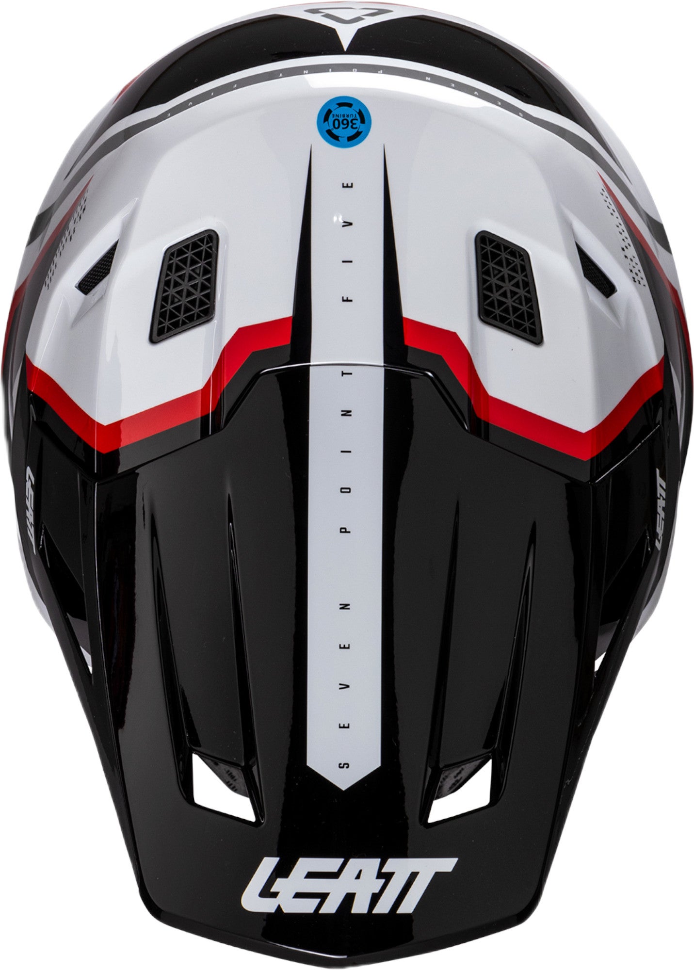 Leatt 7.5 V26 Casco da motocross con occhiali bianco/nero/rosso M (57/58) Figura 8