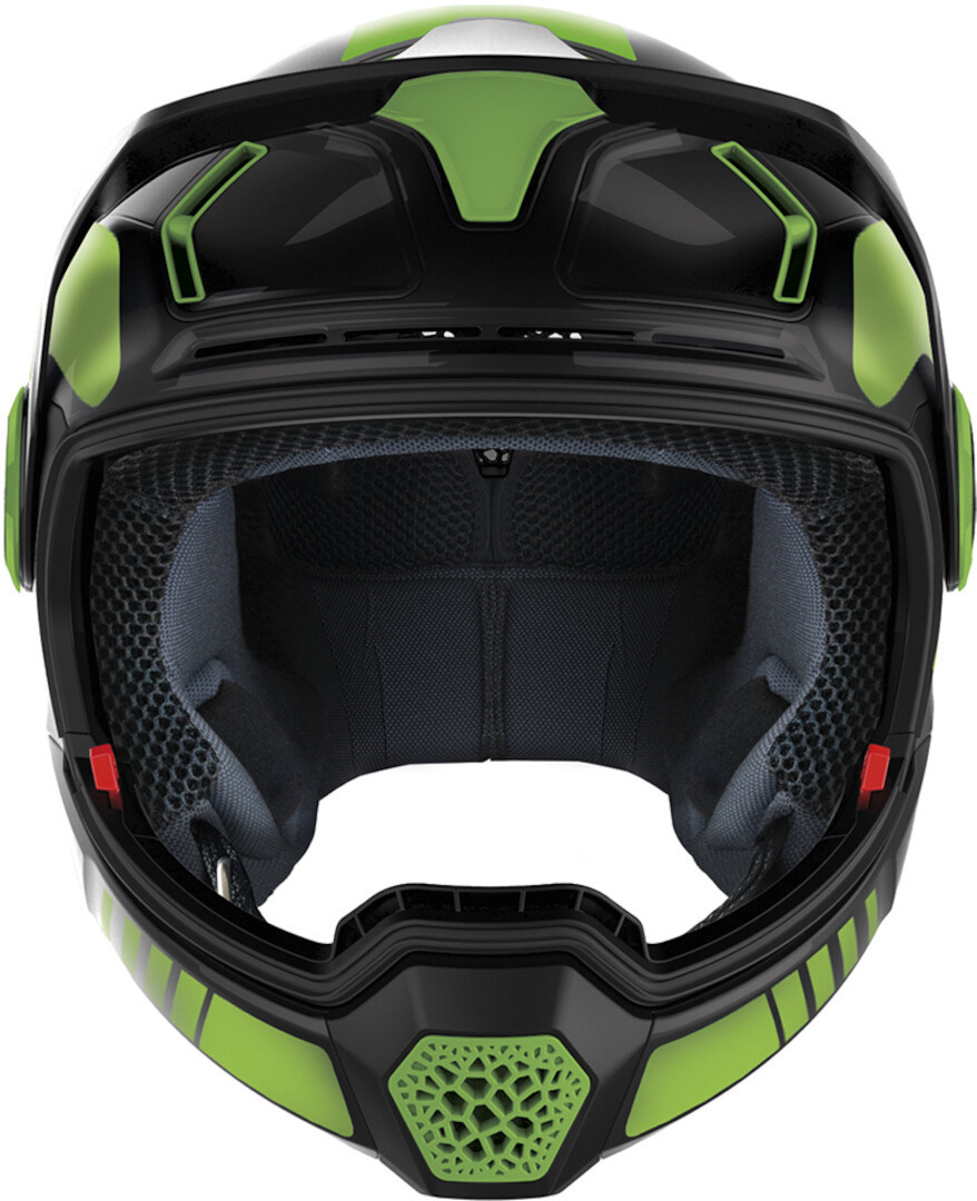 Nolan N30-4 XP Uncharted Hjälm svart/grön Man (57/58) Figur 4