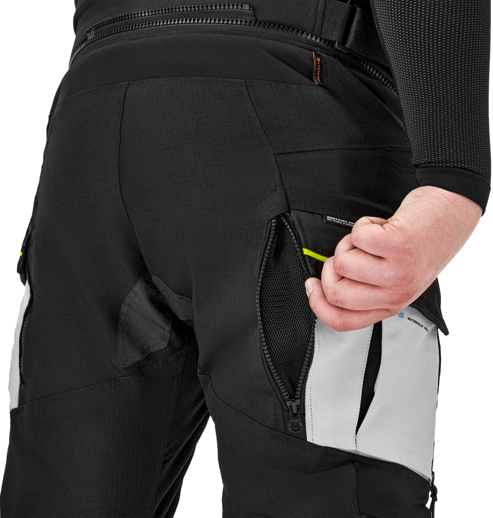 SHIMA Tracker Motorrad Textilhose grau XL Abbildung 8