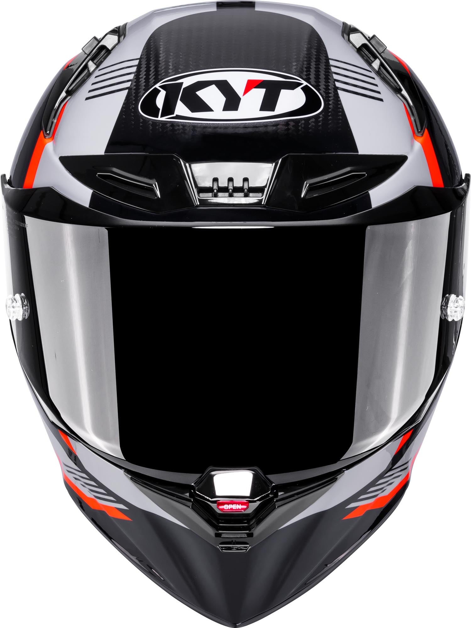 KYT R1R Carbon Zone Hełm Carbon/Orange M (57/58) Rysunek 8