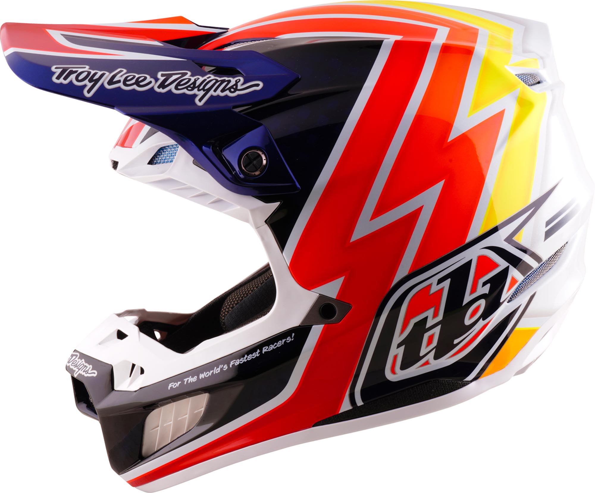 Troy Lee Designs SE5 Carbon MIPS Boltz Motocross Helm M (57/58) Abbildung 7