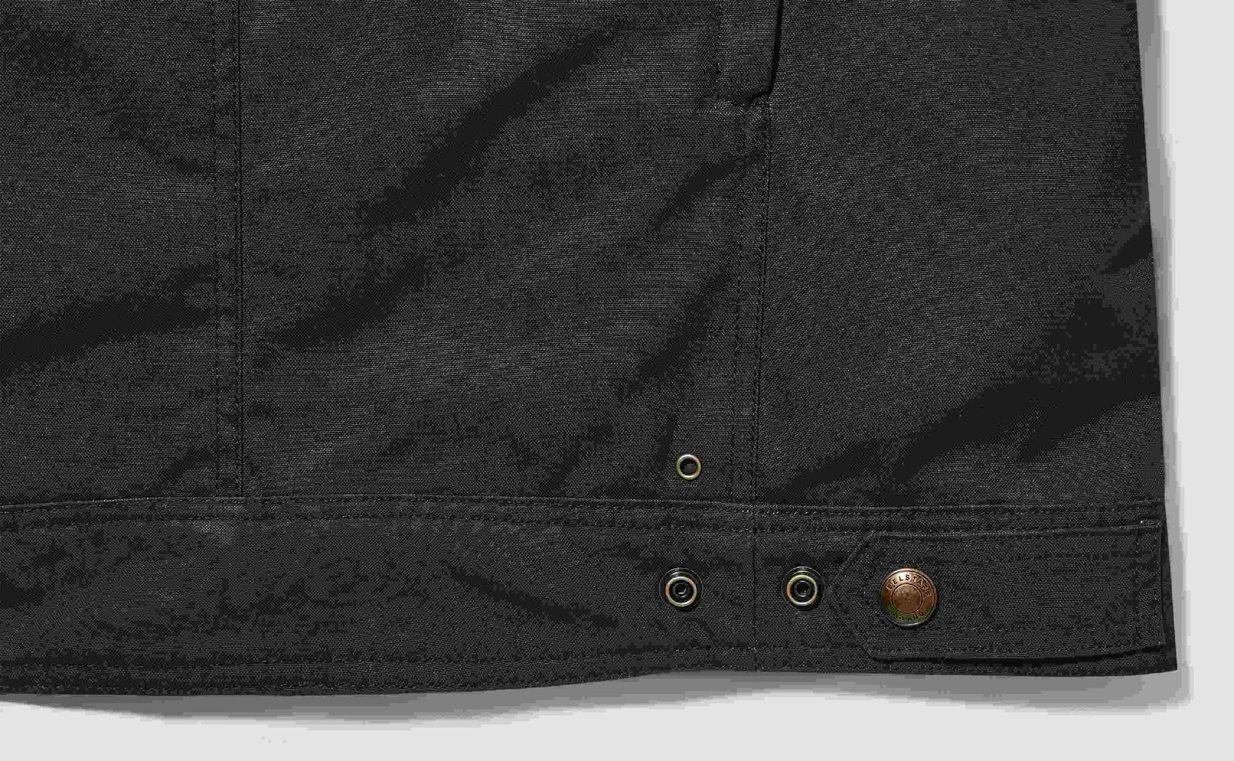 Side view of Belstaff Roberts waterproof Motorcycle Textile Jacket