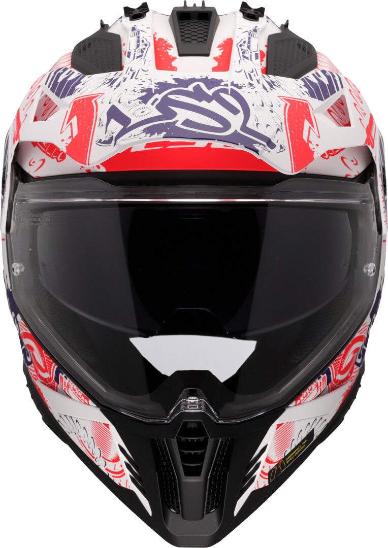 LS2 MX702 Pioneer II Fantasy Casco da motocross S (55/56) Figura 9
