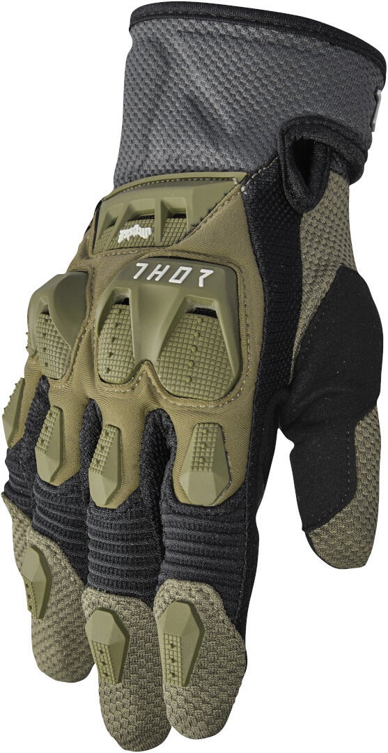 Thor Terrain Guantes de motocross Ejército XL Figura 1