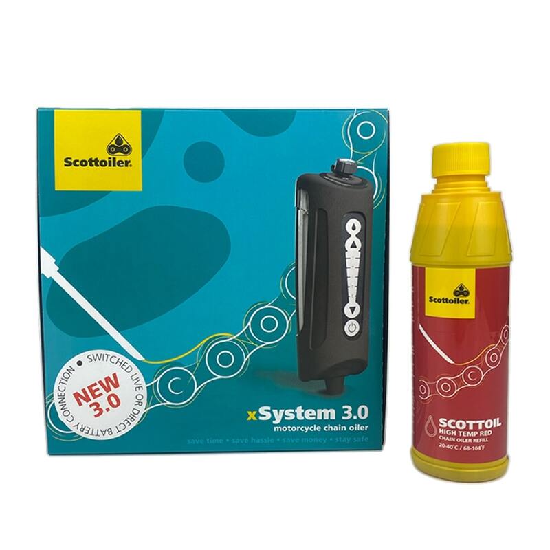 SCOTTOILER Xsystem 3.0 + 250 ml Ulei la temperatură înaltă. Roșu Figura 2
