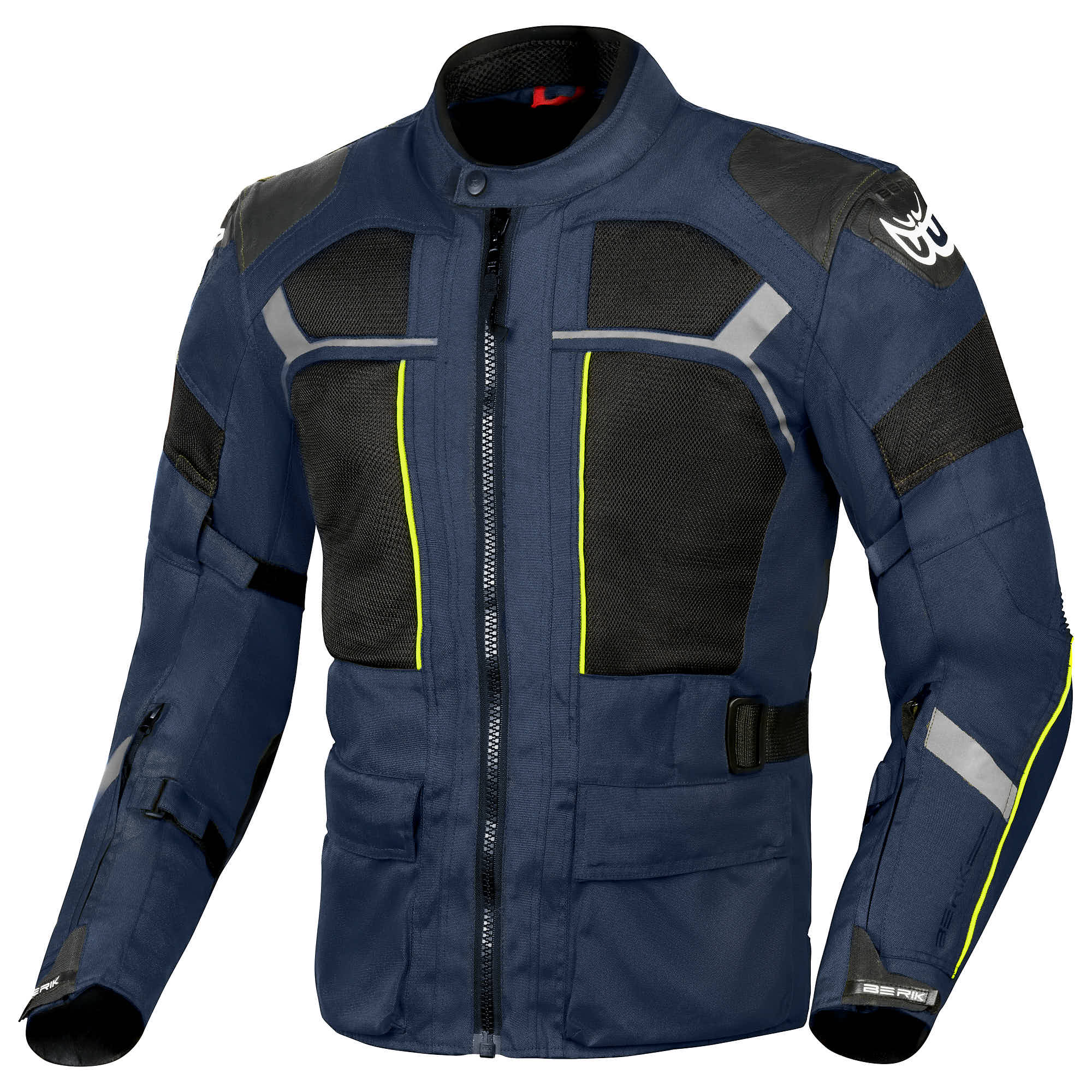 Berik Absolute Terra Motorrad Textiljacke dunkelblau/schwarz 58 Abbildung 1