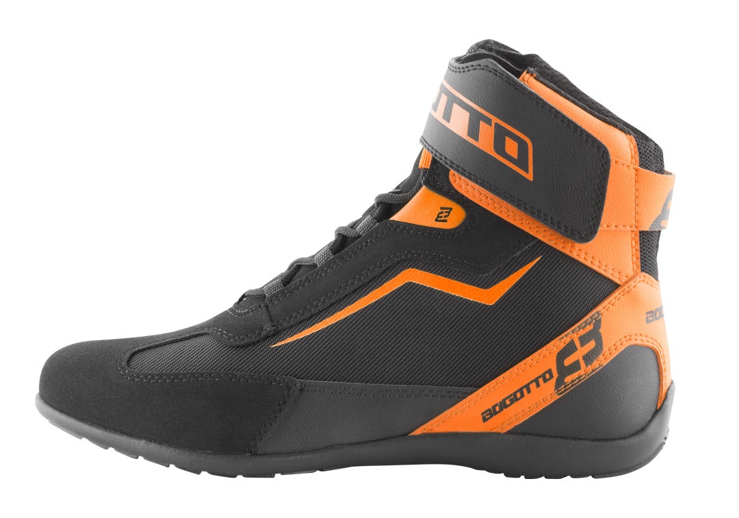 Bogotto Mix Disctrict Motorcykel sko sort/orange 43 Figur 2