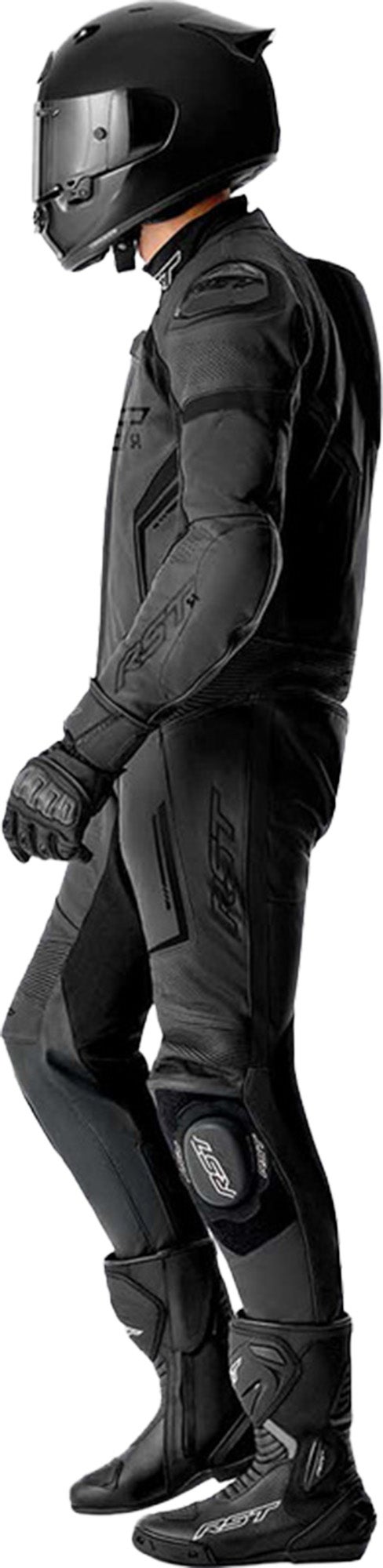 RST S1 D3O Traje de cuero de moto perforado de una sola pieza negro 4XL Figura 12