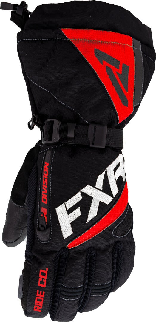 FXR Fuel Snescooter handsker sort/rød 3XL Figur 1