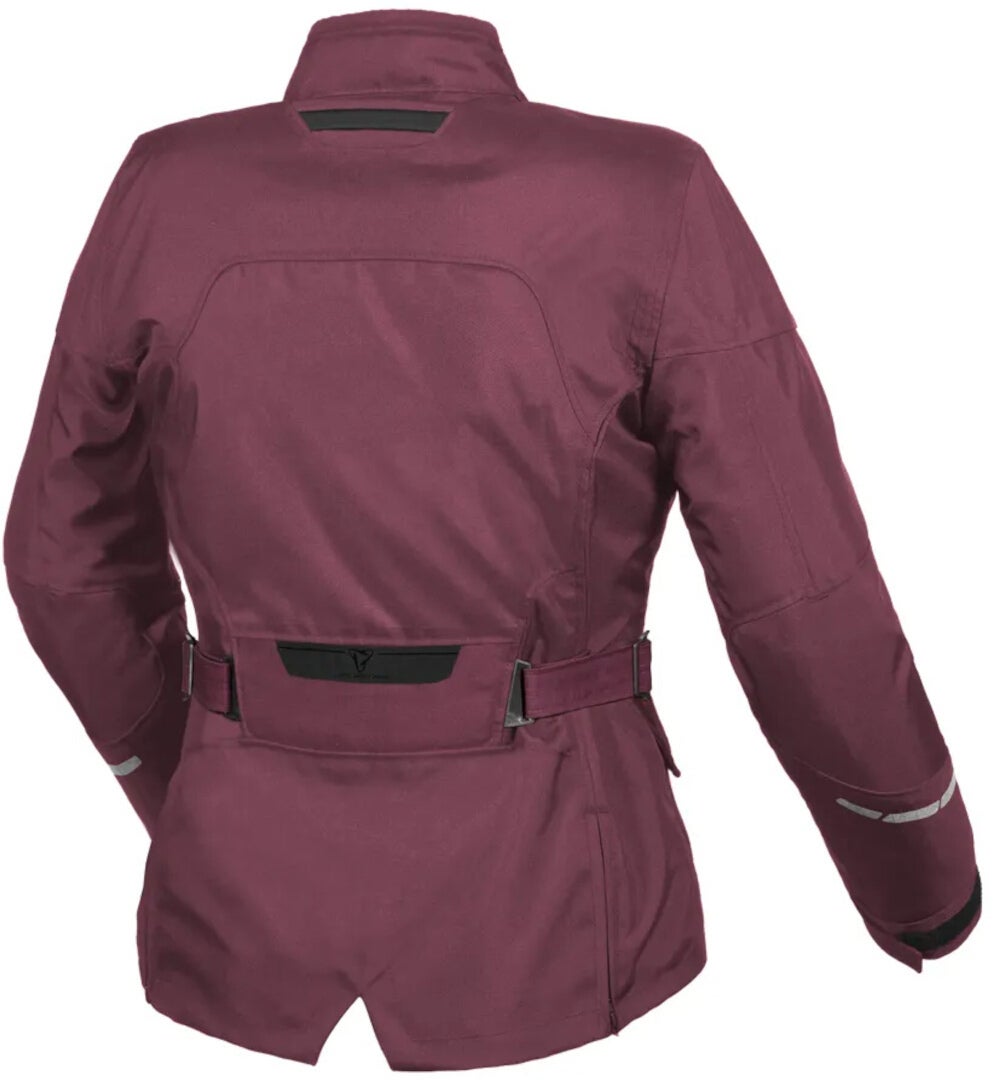 Macna Evora impermeabile Giacca tessile moto da donna Rosso Borgogna XXL Figura 2