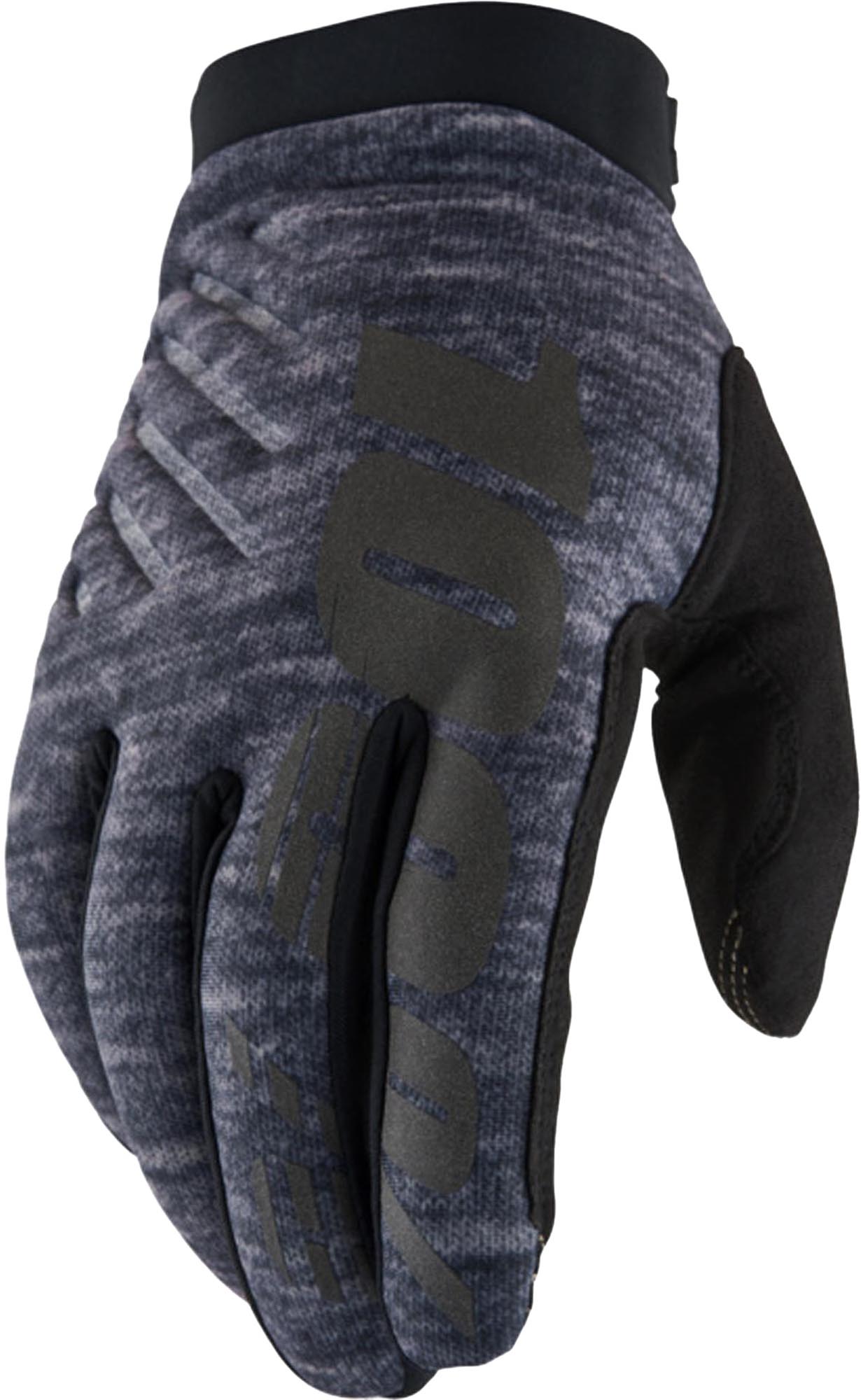 100% Brisker MX Guanti grigio-screziato XL Figura 1