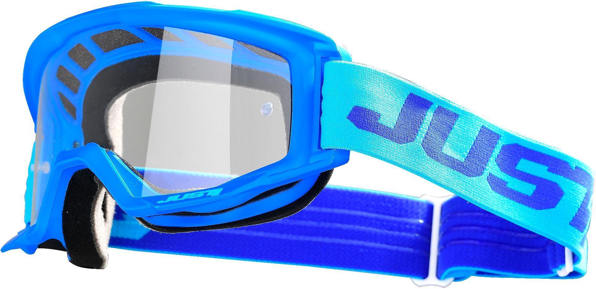 Just1 Vitro Ochelari de motocross Albastru deschis/albastru închis Figura 1