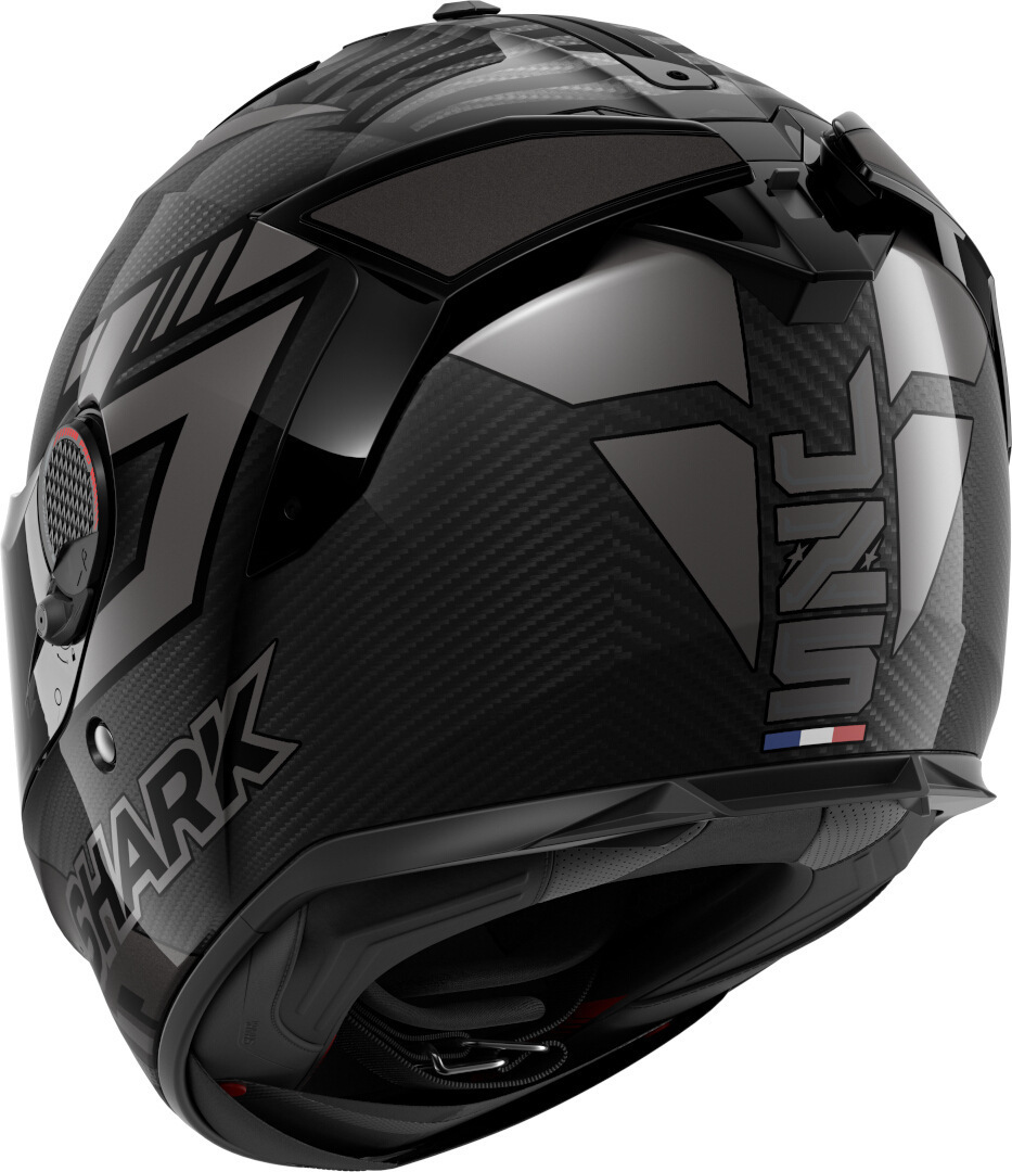 Shark Spartan GT Pro Carbon Zarco Track Racer Hjälm Kol/Antracit Förlust (59/60) Figur 2
