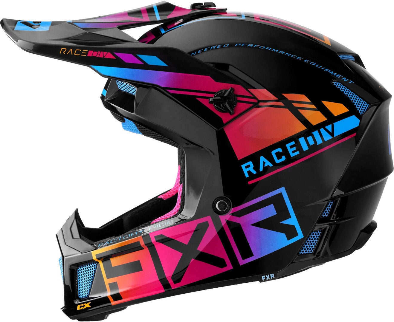 FXR Clutch CX Pro MIPS Casco Motocross nero/rosa S (55/56) Figura 2