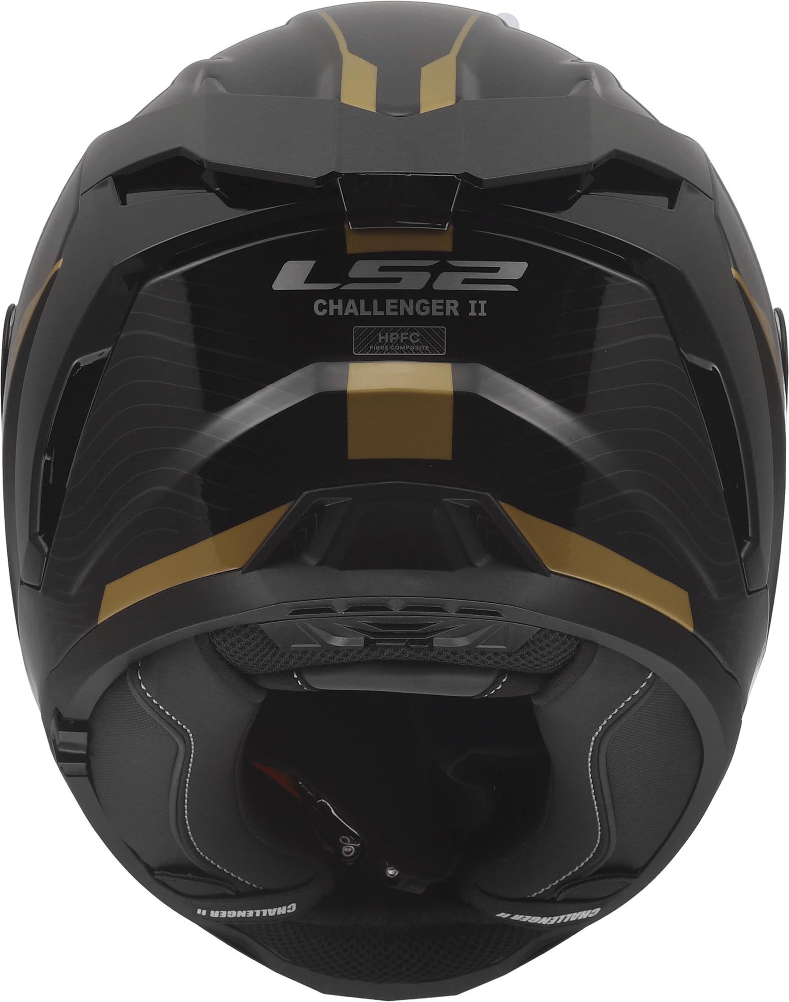 LS2 FF817 Challenger II Essential Cască Negru/Auriu S (55/56) Figura 2
