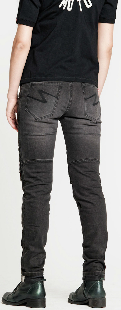 Pando Moto Rosie Devil Plain Jeans moto da donna 32 L32 Figura 4