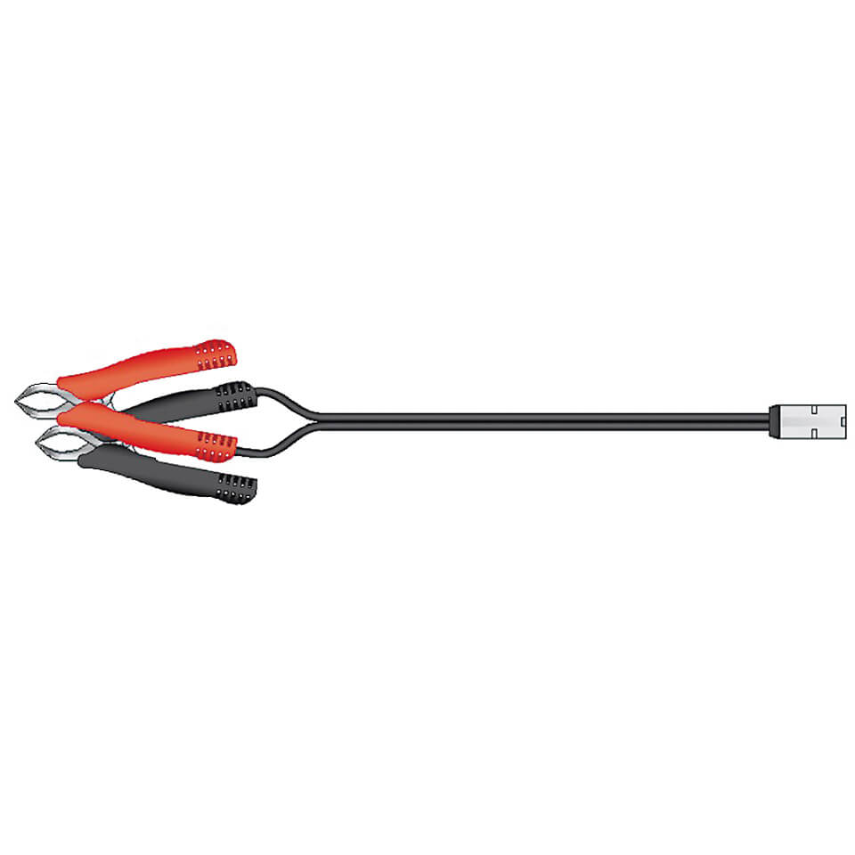 OPTIMATE Batterieklemmen +/- Figura 1
